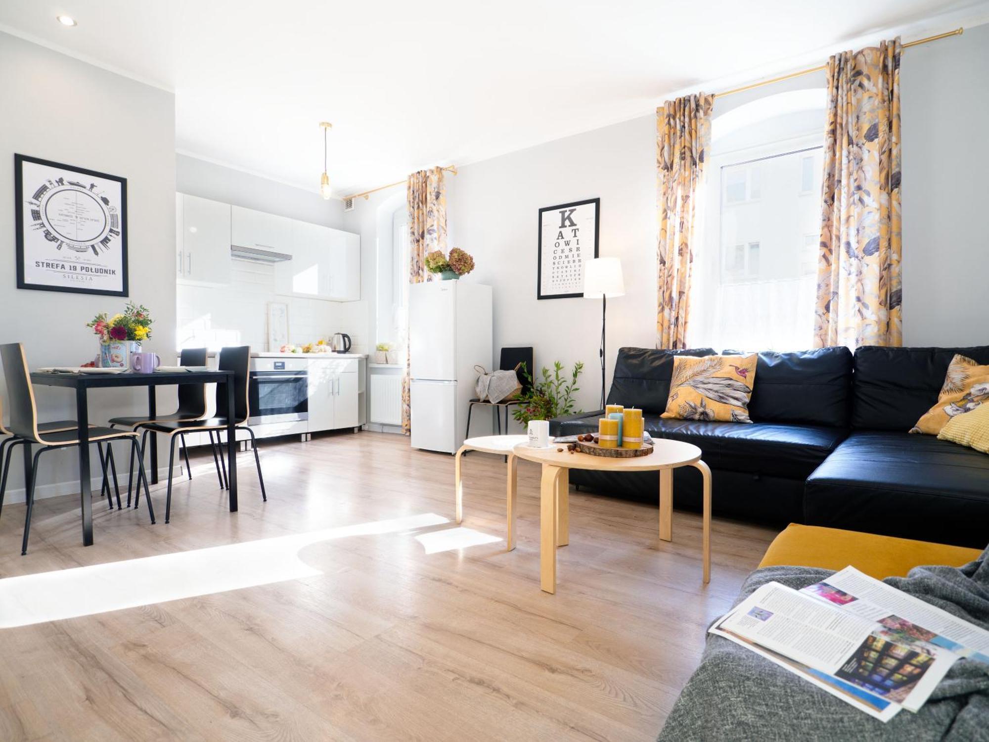 Apartamenty Kdn Na Rysiej 卡托维兹 外观 照片