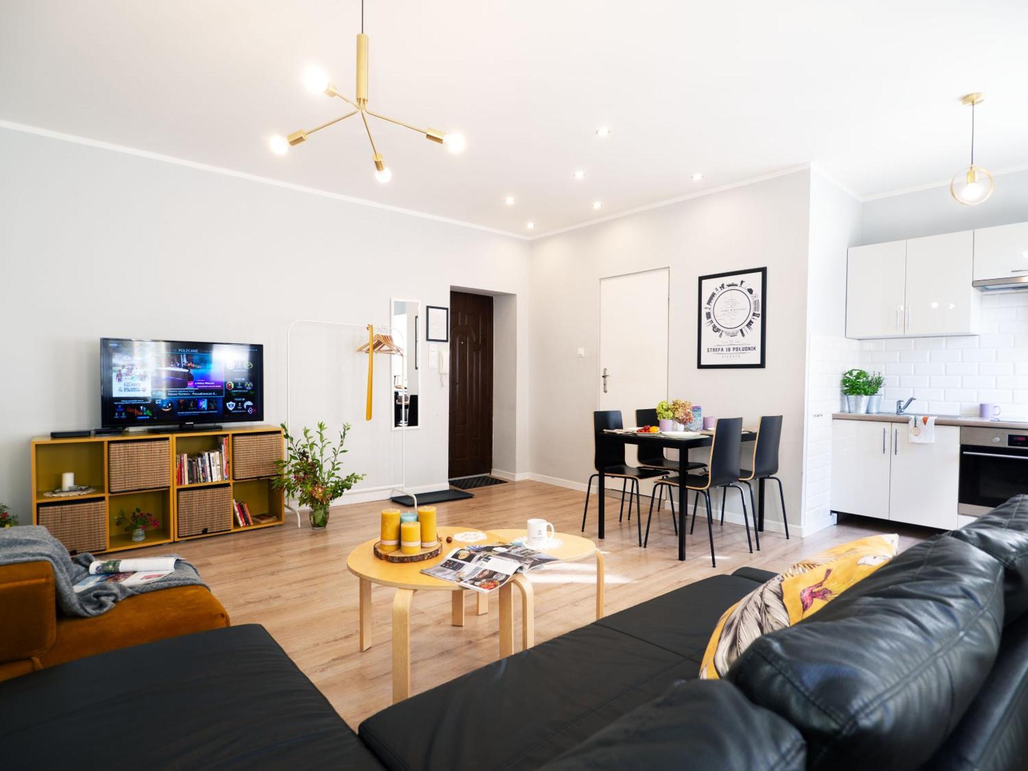 Apartamenty Kdn Na Rysiej 卡托维兹 外观 照片
